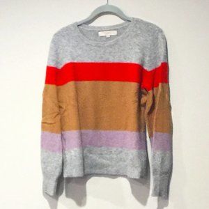 Ann Taylor LOFT Multi-Color Stripe Sweater